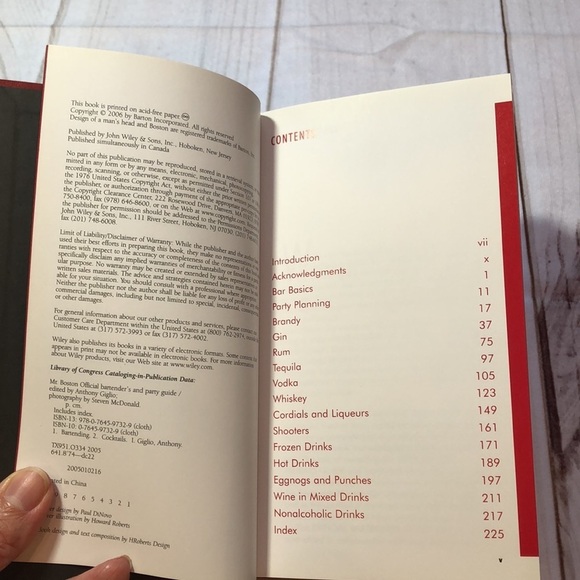 Rare Mr Boston All-New Official Bartender's and Party Guide Hardcover Book 2006 - Picture 6 of 16